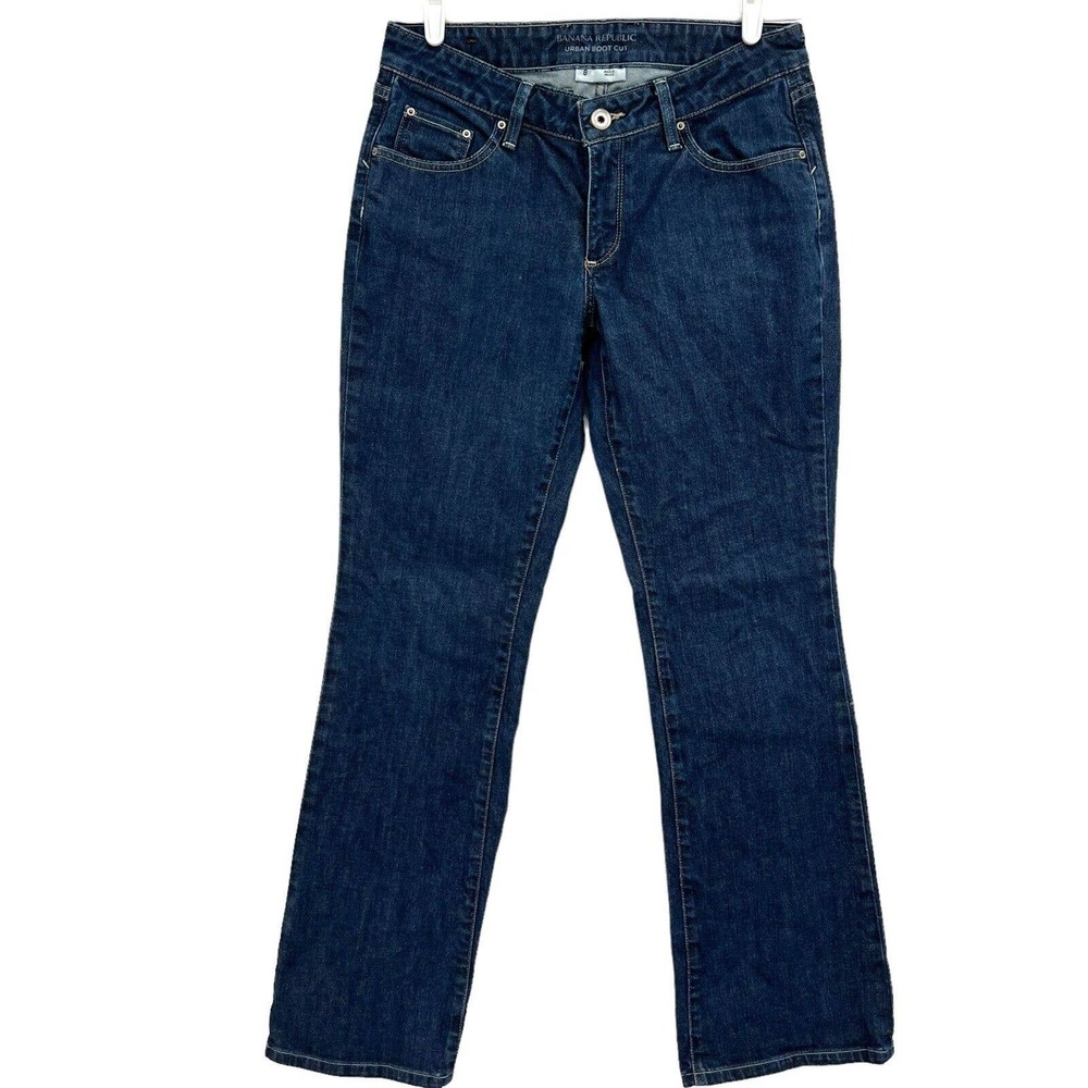 Banana Republic Women's Urban Boot Cut Denim Jeans Size 8